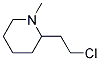 (+/-)2-(2-CHLOROETHYL)-1-METHYL PIPERIDINE 结构式