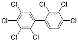 2,2',3,3',4,4',5-Heptachlorobiphenyl solution 100ug/mL in hexane 2mL 结构式