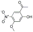 1-(2-HYDROXY-4-METHOXY-5-NITROPHENYL)ETHAN-1-ONE, TECH 结构式