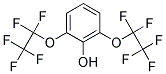 2,6-DI(1,1,2,2,2-PENTAFLUOROETHOXY)PHENOL, TECH 结构式