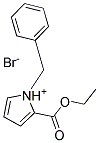 1-BENZYL-2-(ETHOXYCARBONYL)-1H-PYRROLIUM BROMIDE, TECH 结构式