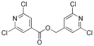 (2,6-DICHLORO-4-PYRIDYL)METHYL 2,6-DICHLOROISONICOTINATE, TECH 结构式