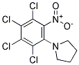 1-(2,3,4,5-TETRACHLORO-6-NITROPHENYL)PYRROLIDINE 结构式