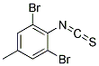 2,6-Dibromo-4-methylphenyl isothiocyanate 结构式