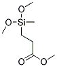 2-(CARBOMETHOXY)ETHYLMETHYLDIMETHOXYSILANE 结构式