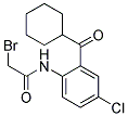 2-BROMO-4'-CHLORO-2'-(CYCLOHEXYLCARBONYL)ACETANILIDE 结构式