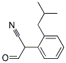 2-[(4-ISOBUTYL)PHENYL]PROPRIONITRIL 结构式