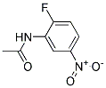1-ACETAMIDO-2-FLUORO-5-NITROBENZENE 结构式