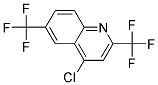 2,6-BIS(TRIFLUOROMETHYL)-4-CHLOROQUINOLIN 结构式