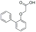 2-([1,1'-BIPHENYL]-2-YLOXY)ACETIC ACID 结构式