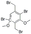 2,5-DIBROMO-3,5-DIMETHOXY-ALPHA,ALPHA'-DIBROMO-4-XYLENE 结构式