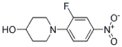 1-(2-FLUORO-4-NITROPHENYL)PIPERIDIN-4-OL 结构式