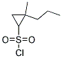 2-(2-METHYL)PROPYL-CYCLOPROPANESULFONYL CHLORIDE 结构式