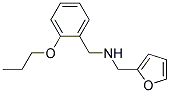 1-(2-FURYL)-N-(2-PROPOXYBENZYL)METHANAMINE 结构式