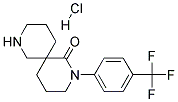 2-(4-(TRIFLUOROMETHYL)PHENYL)-2,8-DIAZASPIRO[5.5]UNDECAN-1-ONE HYDROCHLORIDE 结构式