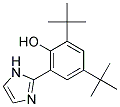 2,4-DI-TERT-BUTYL-6-(1H-IMIDAZOL-2-YL)-PHENOL 结构式