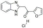 2-(1H-Benzimidazol-2-yl)-1-(2-furyl)ethanone hydrochloride 结构式