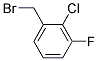 2-CHLORO-3-FLUOROBENZYL BROMIDE 结构式