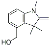 (1,3,3-TRIMETHYL-2-METHYLENE-2,3-DIHYDRO-1H-INDOL-4-YL)-METHANOL 结构式