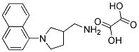 1-[1-(1-NAPHTHYL)PYRROLIDIN-3-YL]METHANAMINE OXALATE 结构式
