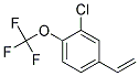 2-CHLORO-1-TRIFLUOROMETHOXY-4-VINYL-BENZENE 结构式