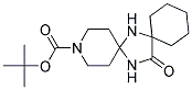 14-OXO-3,7,15-TRIAZA-DISPIRO[5.1.5.2]PENTADECANE-3-CARBOXYLIC ACID TERT-BUTYL ESTER 结构式