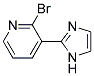 2-BROMO-3-(1H-IMIDAZOL-2-YL)-PYRIDINE 结构式