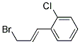 1-((E)-3-Bromo-propenyl)-2-chloro-benzene 结构式