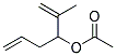 2-METHYL-1,5-HEXADIEN-3-OL ACETATE 结构式