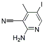 2-AMINO-3-CYANO-4-METHYL-5-IODOPYRIDINE 结构式