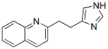 2-[2-(1H-IMIDAZOL-4-YL)-ETHYL]-QUINOLINE 结构式