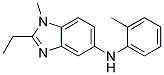 (2-Ethyl-1-methyl-1H-benzoimidazol-5-yl)-o-tolyl-amine 结构式
