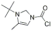 1-TERT-BUTYL-5-METHYL-1H-IMIDAZOLE-3-CARBONYLCHLORIDE 结构式