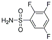 2,3,5-TRIFLUOROBENZENESULPHONAMIDE 结构式