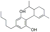 2-(6-ISOPROPYL-3-METHYLCYCLOHEX-2-ENYL)-5-PENTYLBENZENE-1,3-DIOL 结构式