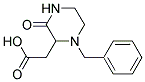 (1-BENZYL-3-OXO-PIPERAZIN-2-YL)-ACETIC ACID 结构式