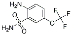 2-Amino-5-(trifluoromethoxy)benzenesulphonamide 结构式