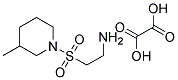 2-(3-METHYL-PIPERIDINE-1-SULFONYL)-ETHYLAMINEOXALATE 结构式