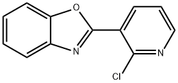 2-(2-CHLORO-3-PYRIDINYL)-1,3-BENZOXAZOLE 结构式