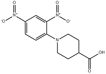 1-(2-FLUORO-4-NITROPHENYL)PIPERIDINE-4-CARBOXYLIC ACID 结构式