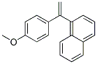 1-[1-(4-METHOXY-PHENYL)-VINYL]-NAPHTHALENE 结构式