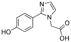 [2-(4-HYDROXY-PHENYL)-IMIDAZOL-1-YL]-ACETIC ACID 结构式