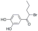 2-BROMO-1-(3,4-DIHYDROXY-PHENYL)-PENTAN-1-ONE 结构式