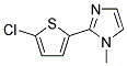 2-(5-CHLORO-THIOPHEN-2-YL)-1-METHYL-1H-IMIDAZOLE 结构式