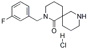 2-(3-FLUOROBENZYL)-2,8-DIAZASPIRO[5.5]UNDECAN-1-ONE HYDROCHLORIDE 结构式