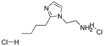 2-(2-BUTYL-IMIDAZOL-1-YL)-ETHYLAMINE 2HCL 结构式