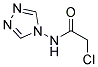 2-CHLORO-N-[1,2,4]TRIAZOL-4-YL-ACETAMIDE 结构式