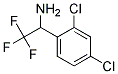 1-(2,4-Dichloro-phenyl)-2,2,2-trifluoro-ethylamine 结构式