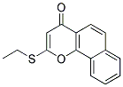 2-ETHYLSULFANYLBENZO[H]CHROMEN-4-ONE 结构式