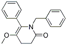 1-BENZYL-5-METHOXY-6-PHENYL-3,4-DIHYDRO-1H-PYRIDIN-2-ONE 结构式